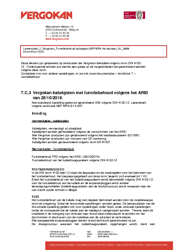 Lastenboek_7_Vergokan_Functiebehoud kabelgoot ABP MPA Horizontaal_NL_2020_